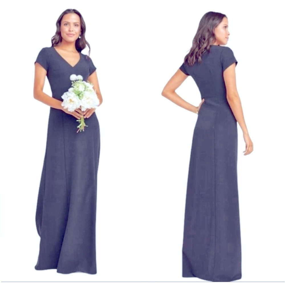 Show Me Your MuMu Geneva Crepe Gown | XXS NWT